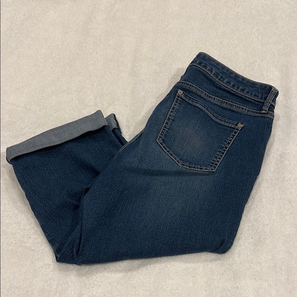Gloria Vanderbilt All-Around Slimming Effect Rail Straight Capri
